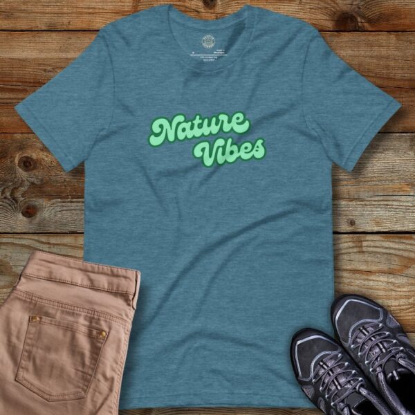 Happier Outdoors Green Nature Vibes T-shirt