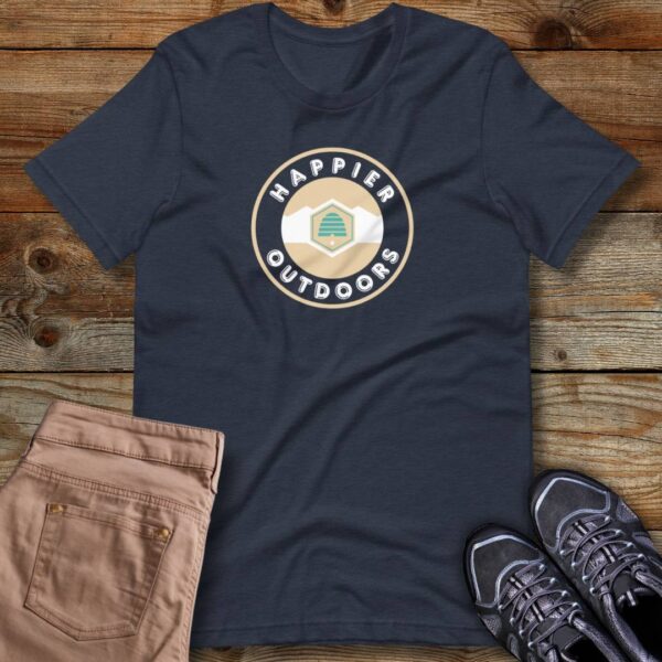 Happier Outdoors in Utah T-Shirt Happier Outdoors in Utah T-Shirt
